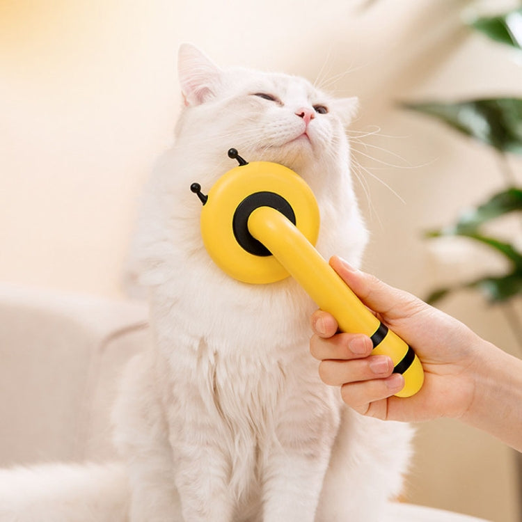 Bee Pet Comb Cats Hair Removal Massage Needle Brush