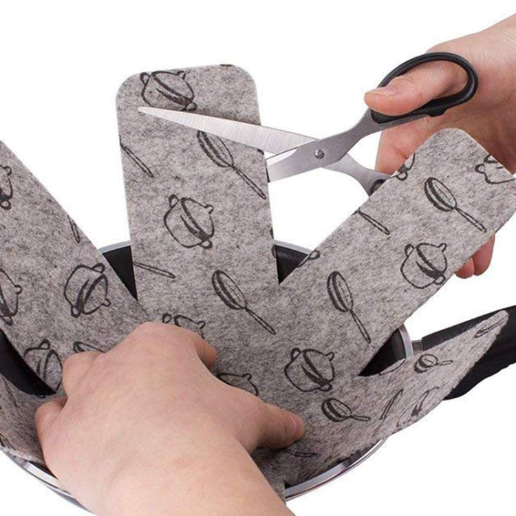 Anti-Scald Heat Insulation Felt Pot Mat Non-Woven Pot Bottom Protector Pads
