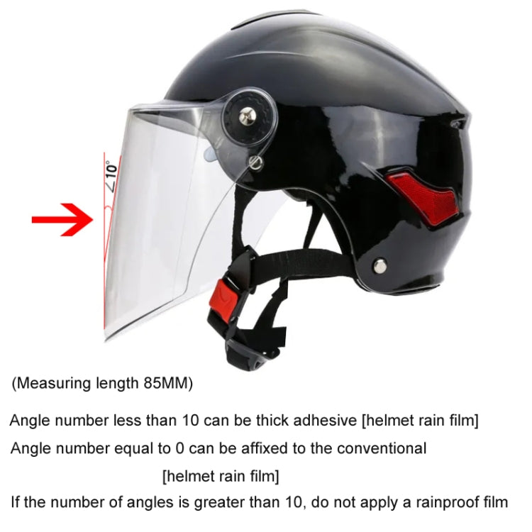 Travel Motorcycle Helmet Rainproof and Anti-fog Film
