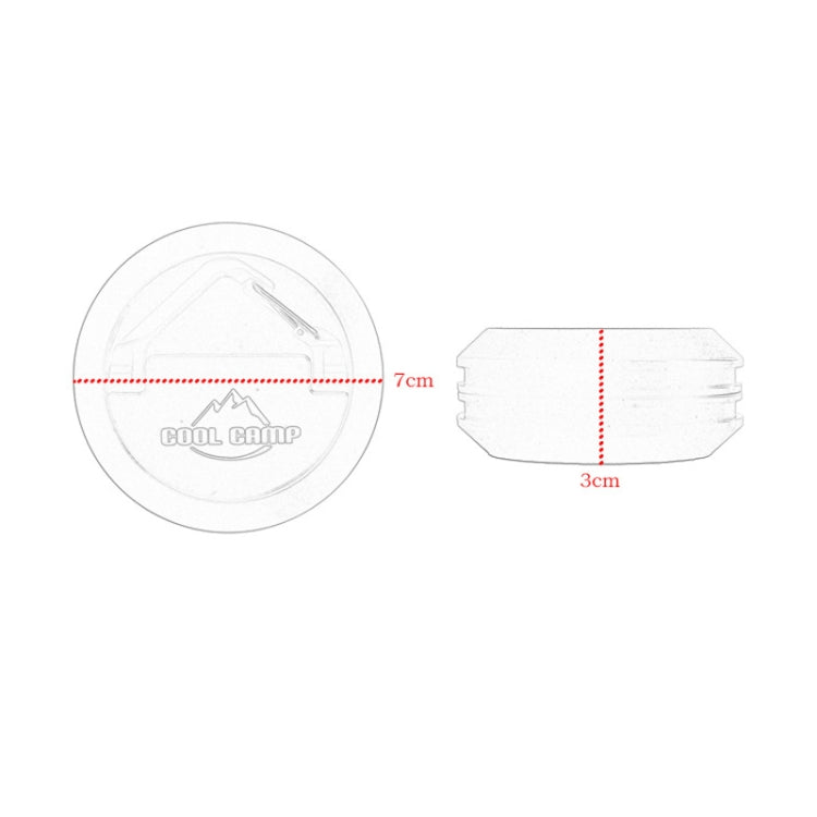 COOL CAMP CF-A208 Outdoor Open Camp Magnetic Hook Tent Skywalf Capital Camping Fixed Car Camp Light Hanging