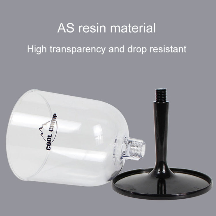 COOL CAMP CF-523 Removable Portable Outdoor Camping Wine Glass Shatterproof Resin Collapsible Champagne Cup