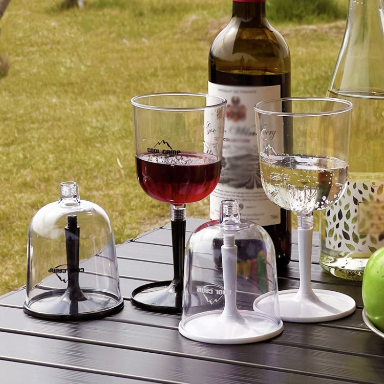 COOL CAMP CF-523 Removable Portable Outdoor Camping Wine Glass Shatterproof Resin Collapsible Champagne Cup