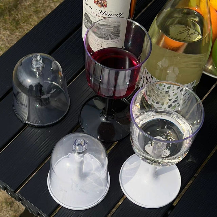 COOL CAMP CF-523 Removable Portable Outdoor Camping Wine Glass Shatterproof Resin Collapsible Champagne Cup