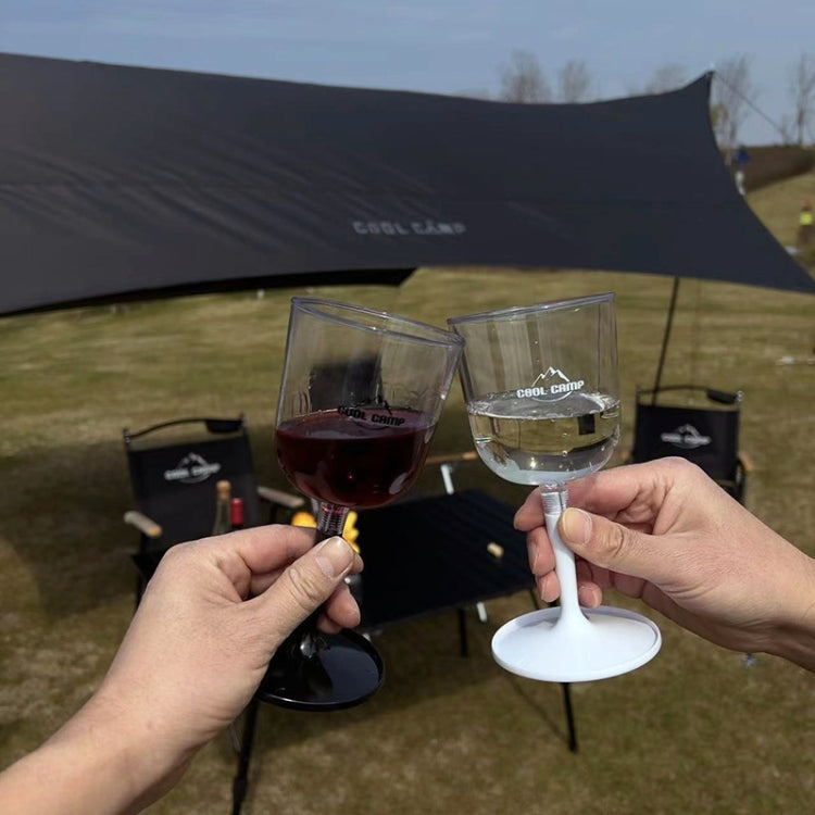 COOL CAMP CF-523 Removable Portable Outdoor Camping Wine Glass Shatterproof Resin Collapsible Champagne Cup