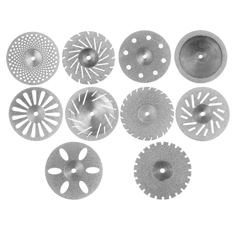 0.2mm Dental Lab Polishing Diamond Discs Dentist Rotary Cutting Tool