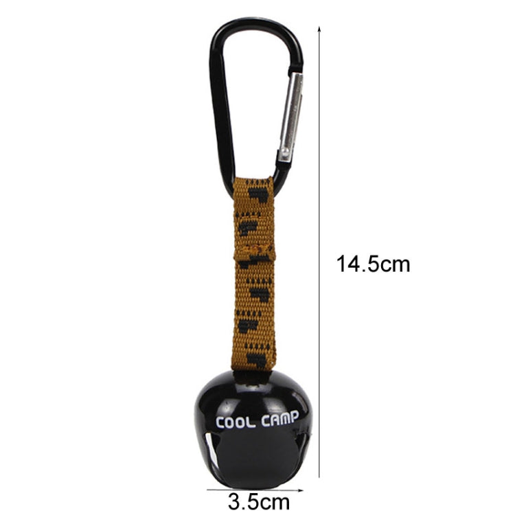 COOL CAMP CF-F0008 Outdoor Camping Climbing Hiking Backpack Pendant Bell Keychain Decoration