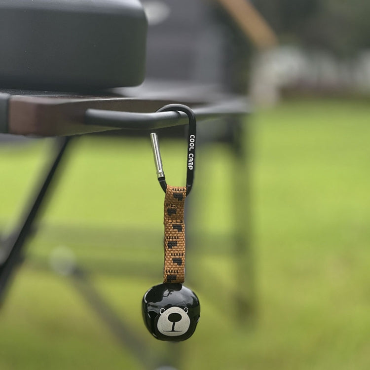 COOL CAMP CF-F0008 Outdoor Camping Climbing Hiking Backpack Pendant Bell Keychain Decoration