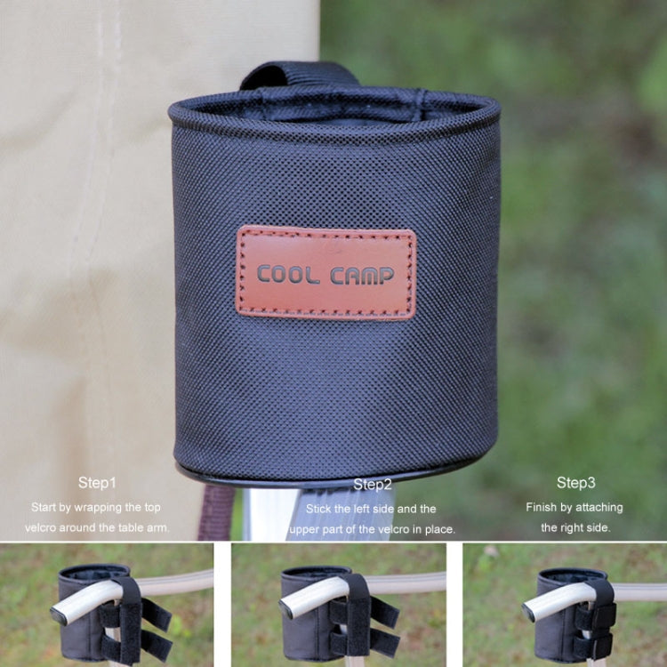 COOL CAMP CF-7007 Outdoor Camping Multifunctional Storage Rack Cup Holder Water Bottle Cover