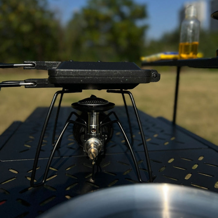 COOL CAMP CF-807 Outdoor Camping Folding Portable Sandwich Nonstick Grill Pan Toast Double Sided Skillet