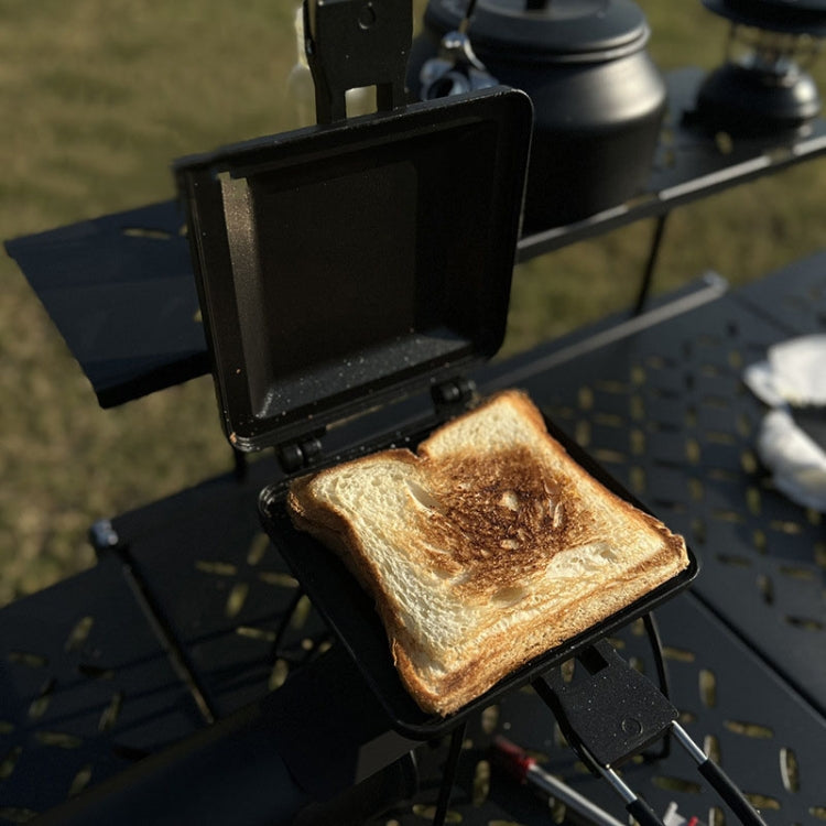 COOL CAMP CF-807 Outdoor Camping Folding Portable Sandwich Nonstick Grill Pan Toast Double Sided Skillet