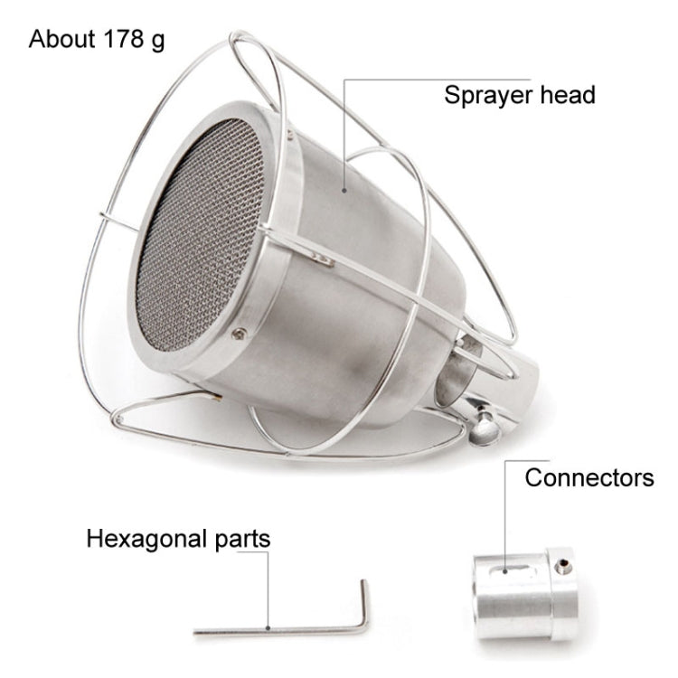 COOL CAMP CF-75 Outdoor Camping Handheld Broiler Flamethrower Adapter Smokeless Barbecue Spitfire Accessories
