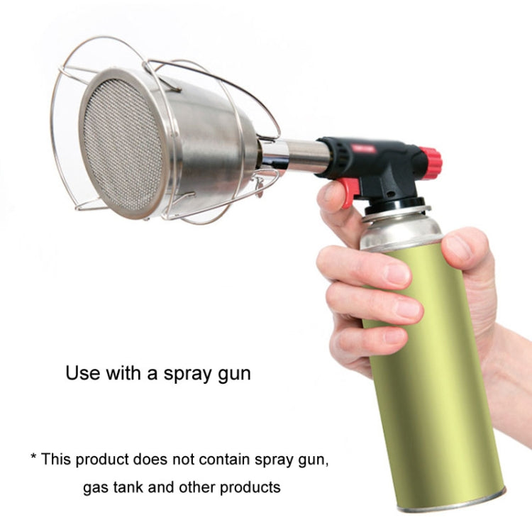 COOL CAMP CF-75 Outdoor Camping Handheld Broiler Flamethrower Adapter Smokeless Barbecue Spitfire Accessories