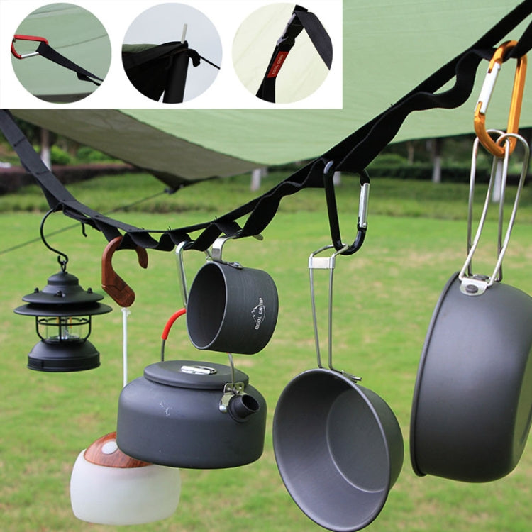 COOL CAMP CF-713 2m Outdoor Camping Multifunctional Lanyard Tent Canopy Hanger Straps Windproof Clothesline