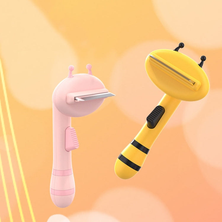 Bee Pet Comb Cats Hair Removal Knots Thinning Knife Comb