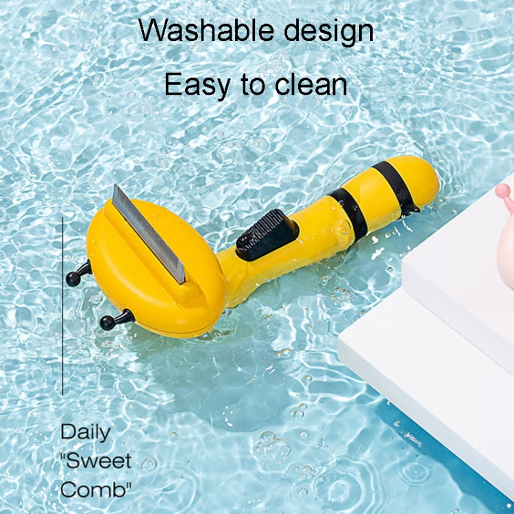 Bee Pet Comb Cats Hair Removal Knots Thinning Knife Comb