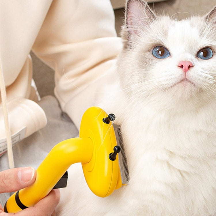 Bee Pet Comb Cats Hair Removal Knots Thinning Knife Comb