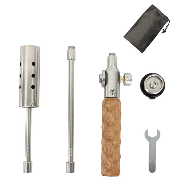 COOL CAMP CF-77773 Outdoor Camping Flamethrower Portable Wooden Handle BBQ Igniter