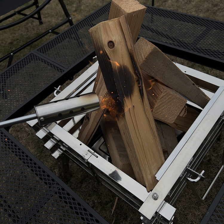 COOL CAMP CF-77773 Outdoor Camping Flamethrower Portable Wooden Handle BBQ Igniter