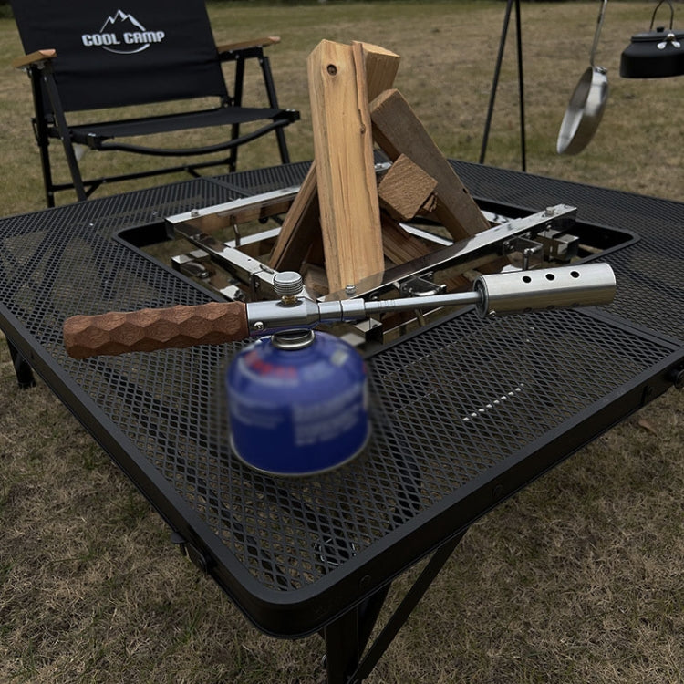 COOL CAMP CF-77773 Outdoor Camping Flamethrower Portable Wooden Handle BBQ Igniter