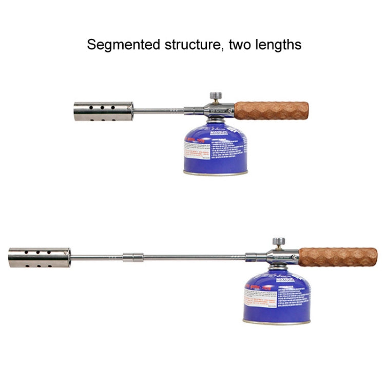 COOL CAMP CF-77773 Outdoor Camping Flamethrower Portable Wooden Handle BBQ Igniter