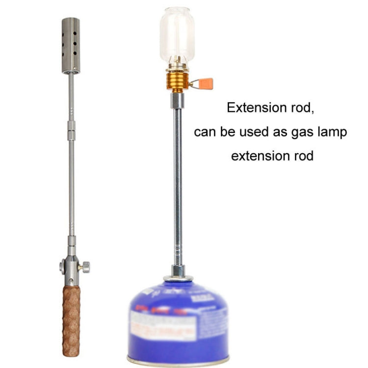 COOL CAMP CF-77773 Outdoor Camping Flamethrower Portable Wooden Handle BBQ Igniter