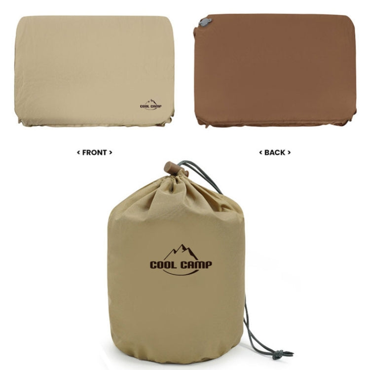 COOL CAMP CF-1111 Outdoor Automatic Inflatable Pillow Portable Travel Camping Tent Nap Sponge Pillow