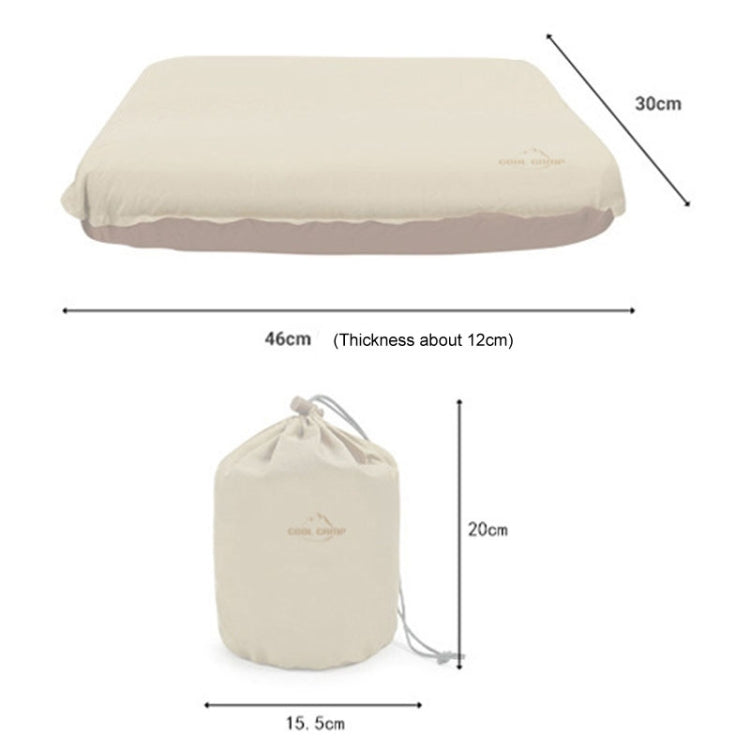 COOL CAMP CF-1111 Outdoor Automatic Inflatable Pillow Portable Travel Camping Tent Nap Sponge Pillow