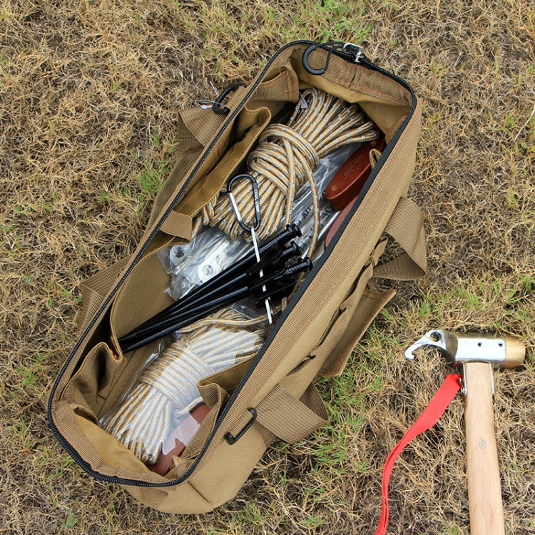 COOLCAMP CF-A207 Outdoor Camping Tent Peg Organizer Portable Stainless Steel Camping Peg Shelf