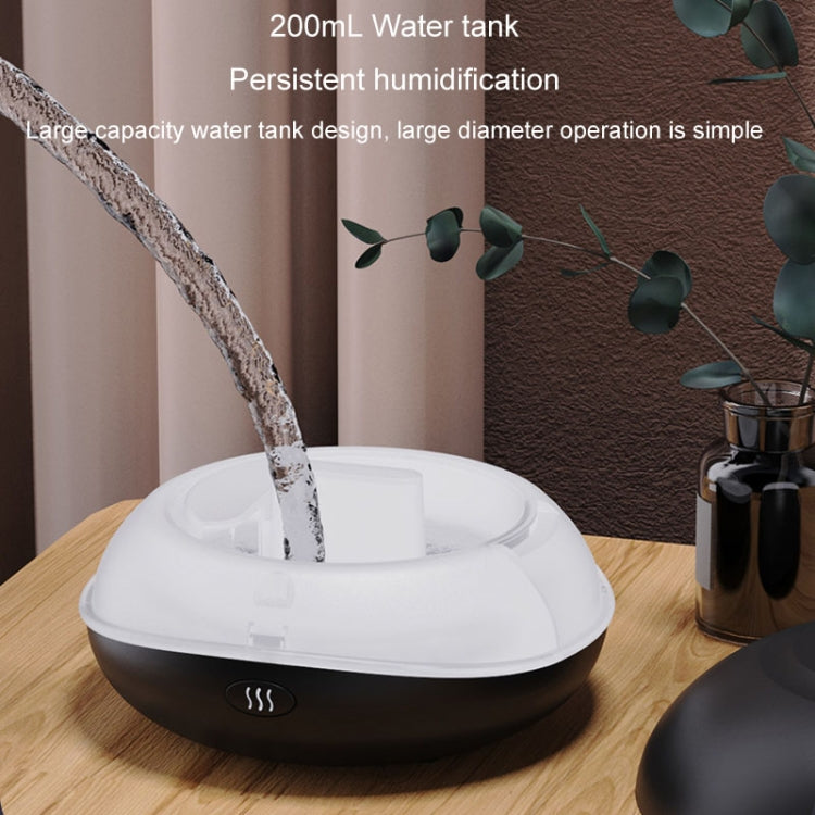 SD13 200ML Car USB Flame Aromatherapy Diffuser Home LED Night Light Silent Mist Humidifier