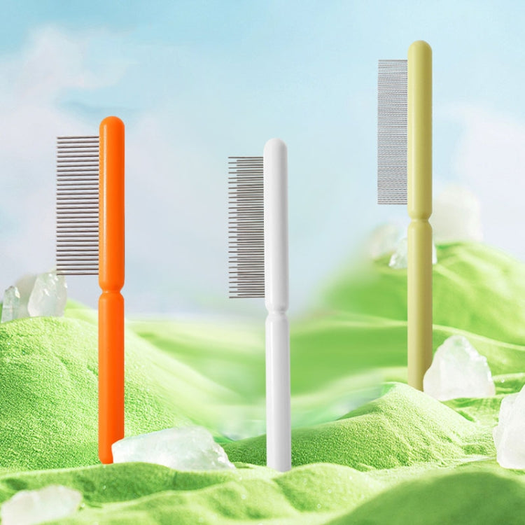 Cats And Dogs Long Hair Knotting Brush Pets Stainless Steel Detangling Comb