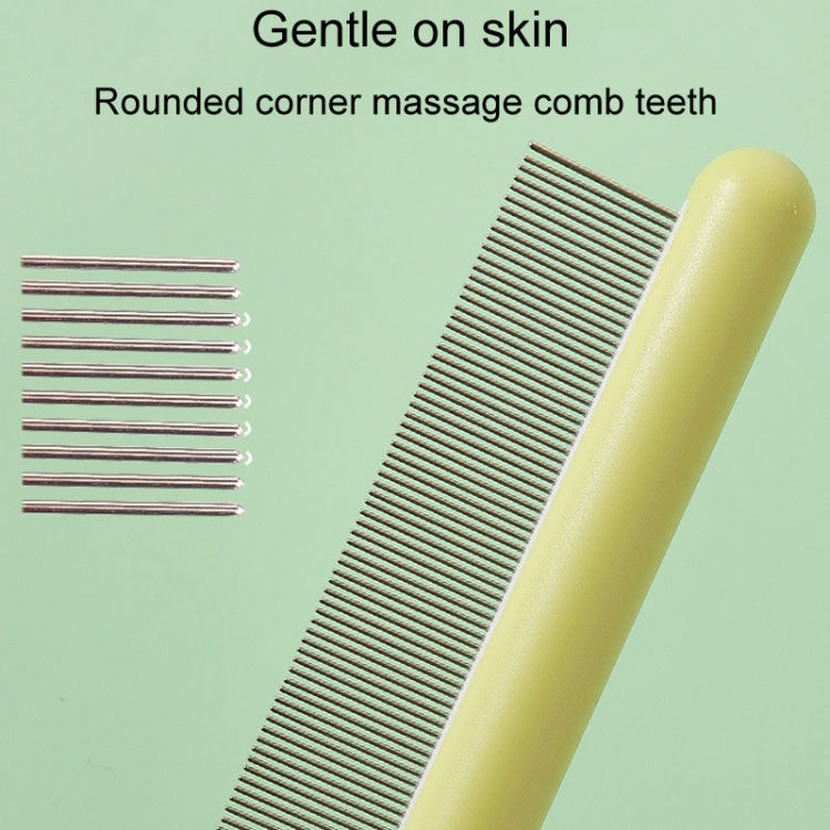 Cats And Dogs Long Hair Knotting Brush Pets Stainless Steel Detangling Comb