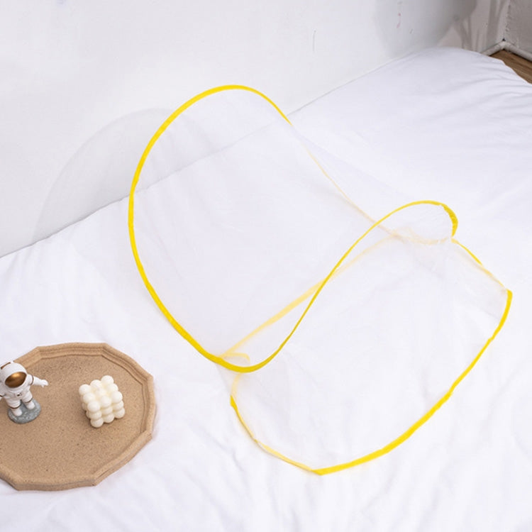 Installation-free Folding Portable Travel Insect-proof Mesh Cover Head Mini Mosquito Net