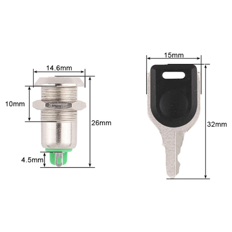 Electronic Lock Key Metal Knob Switch Toy Lock