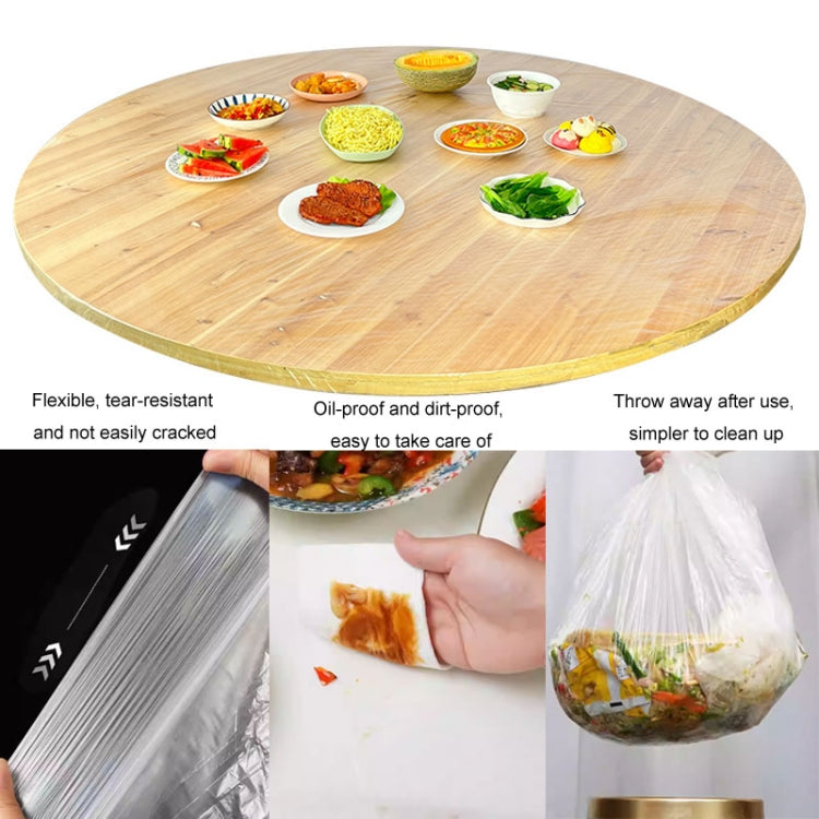 Disposable Elastic Bunching Tablecloth Household Table Thickened PE Non-Washable Waterproof Oilproof Tablecloth