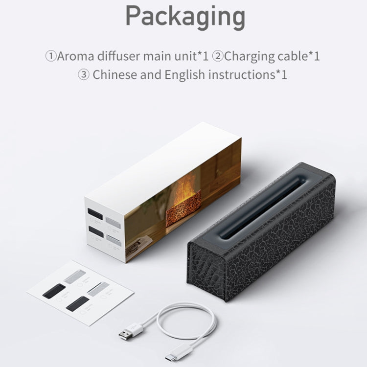 Lava Flame Aromatherapy Machine Air Atomizing Humidifier With Colorful Light