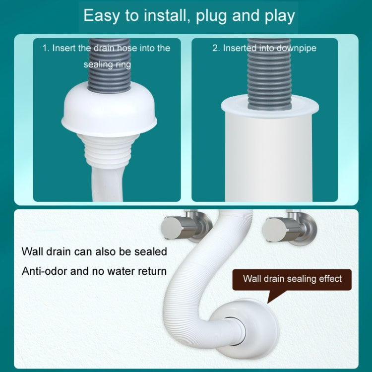 Bathroom Sewer Pipe Odor Proof Seal Plug Kitchen Drain Blocking Plug