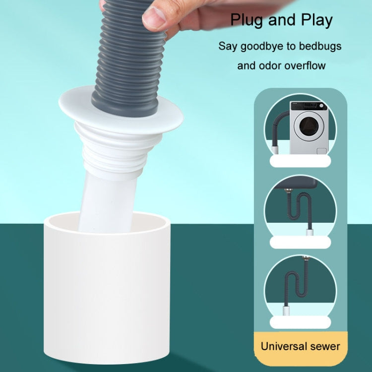 Bathroom Sewer Pipe Odor Proof Seal Plug Kitchen Drain Blocking Plug