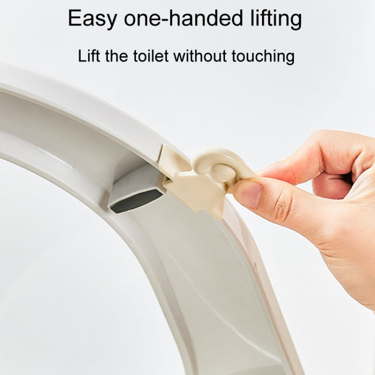 Anti Dirty Handle Toilet Lid Lifter Bathroom Bidet Seat Lifting Lid Kit