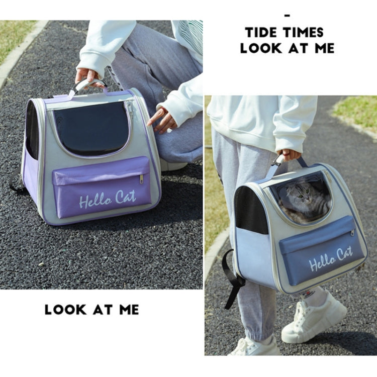 Breathable Cat Backpack Foldable Outdoor Portable Pet Bag