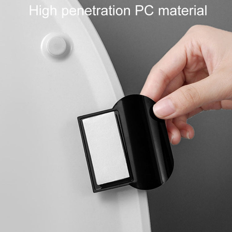 3pcs Anti Dirty Handle Toilet Lid Lifter Bathroom Bidet Seat Lifting Lid Kit