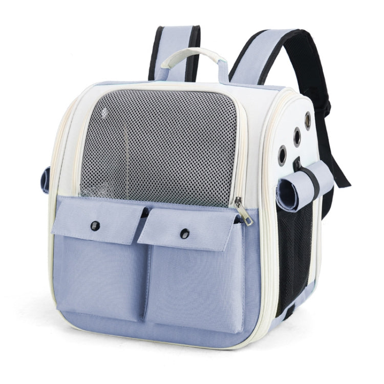 Breathable Square Cat Backpack Foldable Outdoor Portable Pet Bag