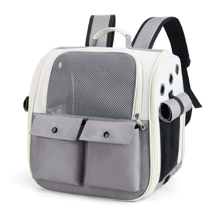 Breathable Square Cat Backpack Foldable Outdoor Portable Pet Bag