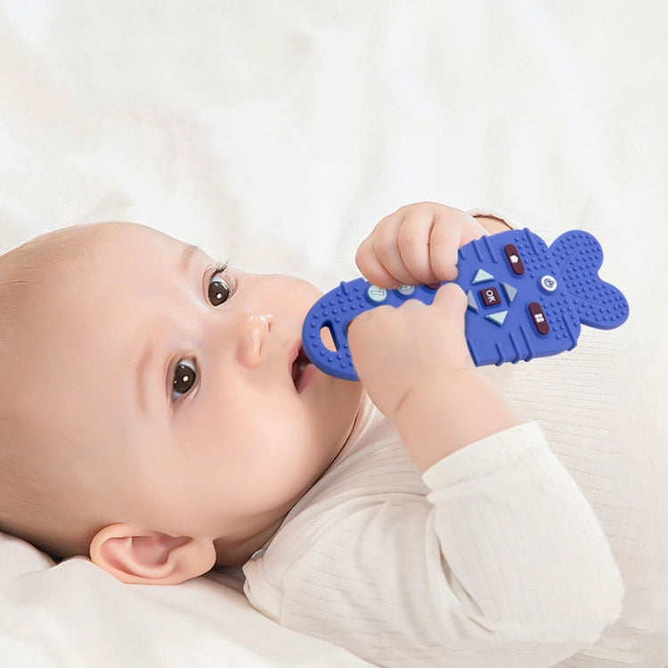 Baby Remote Control Teether Baby Anti Hand Eating Teething Stick Toys