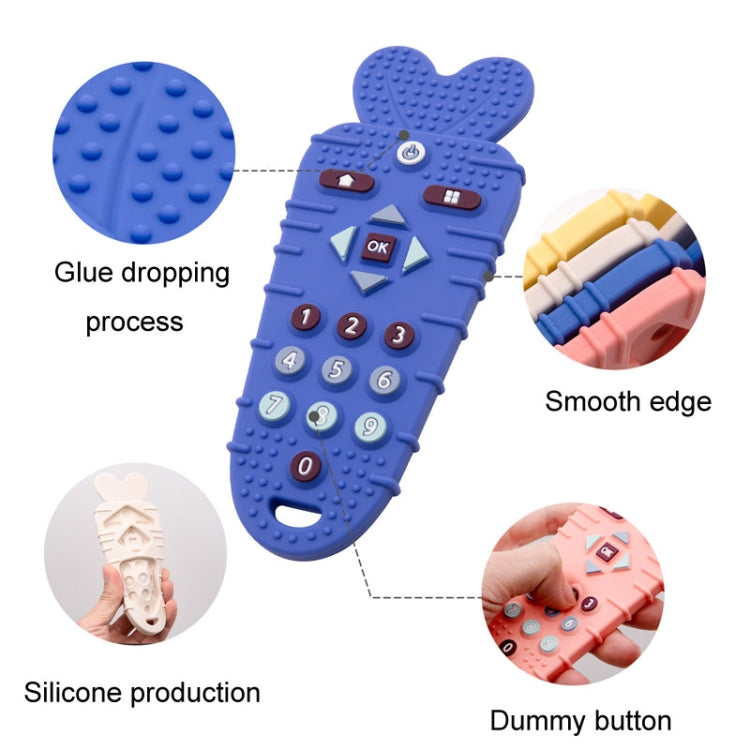 Baby Remote Control Teether Baby Anti Hand Eating Teething Stick Toys