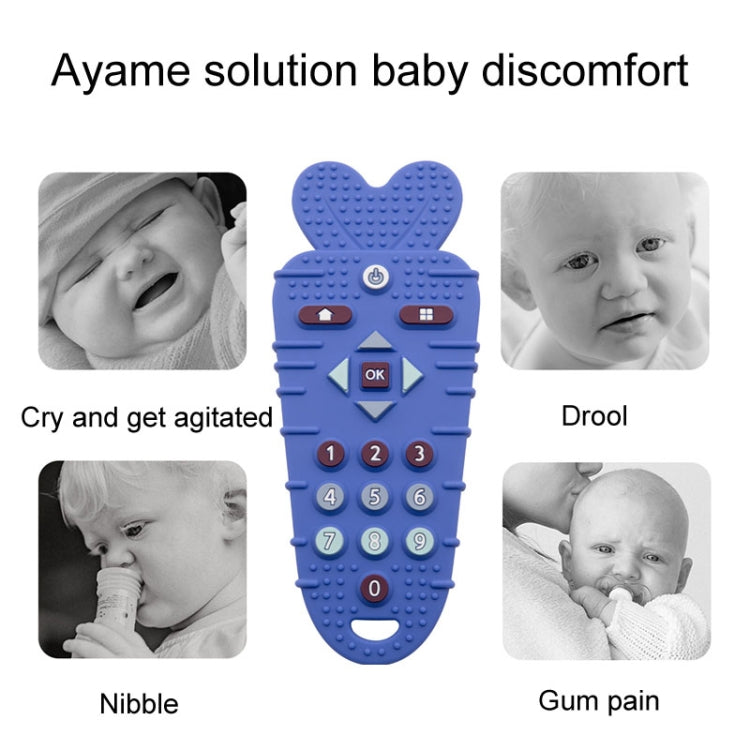 Baby Remote Control Teether Baby Anti Hand Eating Teething Stick Toys