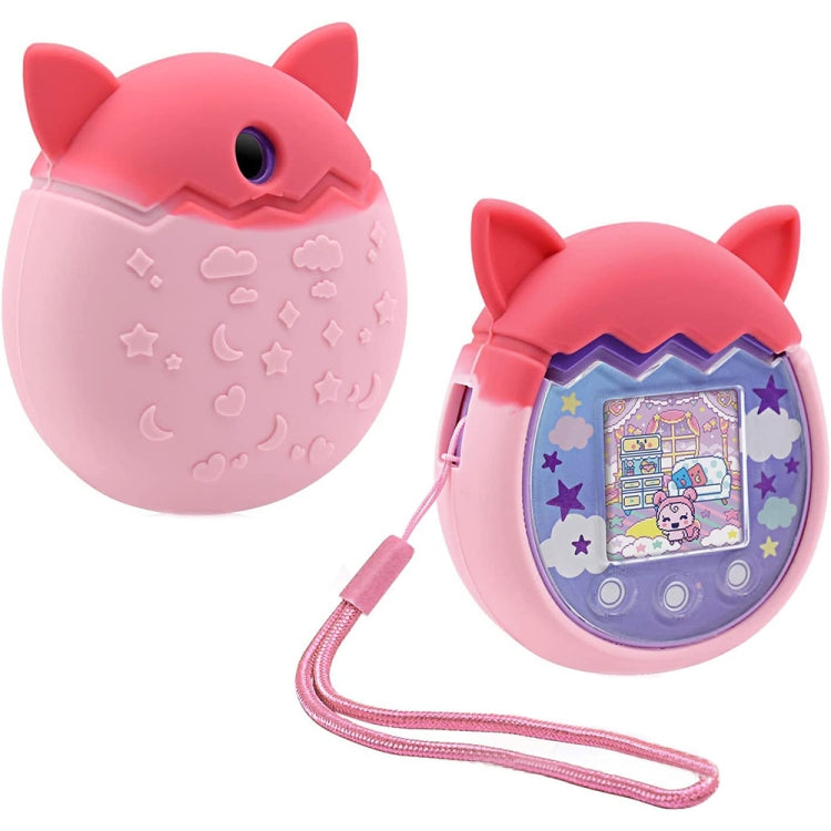 For Tamagotchi Pix Cartoon Electronic Pet Game Console Anti-Slip And Anti-Fall Silicone Protective Cover