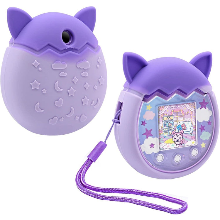 For Tamagotchi Pix Cartoon Electronic Pet Game Console Anti-Slip And Anti-Fall Silicone Protective Cover