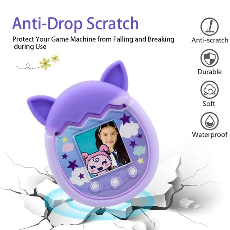 For Tamagotchi Pix Cartoon Electronic Pet Game Console Anti-Slip And Anti-Fall Silicone Protective Cover