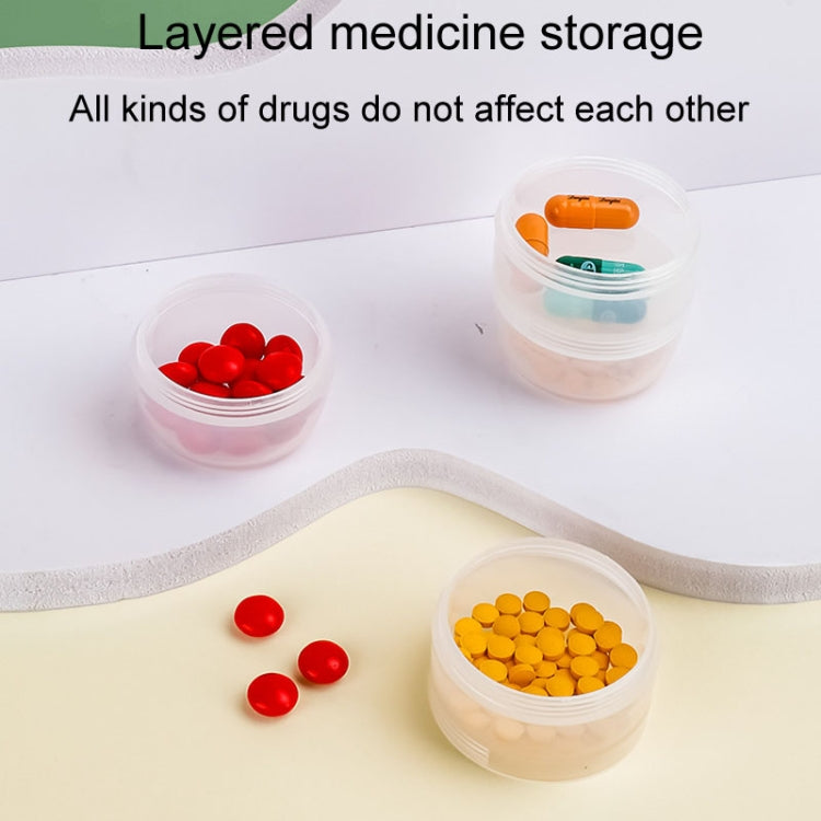 Portable 4 In 1 Mini Pill Box Multifunctional Cutting And Dispensing Device