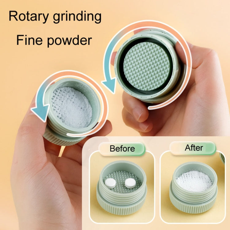 Portable 4 In 1 Mini Pill Box Multifunctional Cutting And Dispensing Device